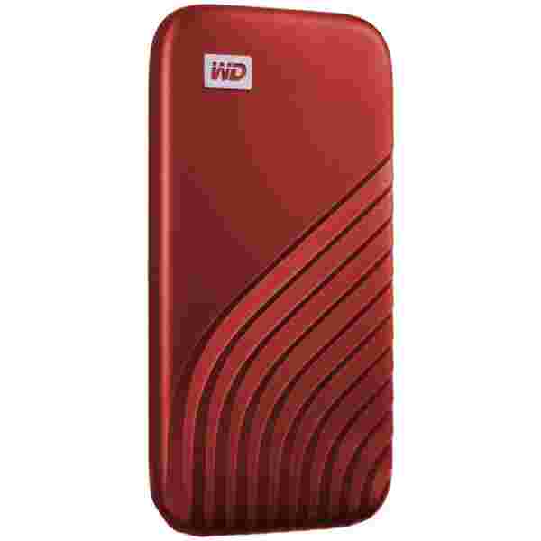 WD 1TB My Passport SSD Red NVMe USB 3.2 zunanji SSD disk - slika 3