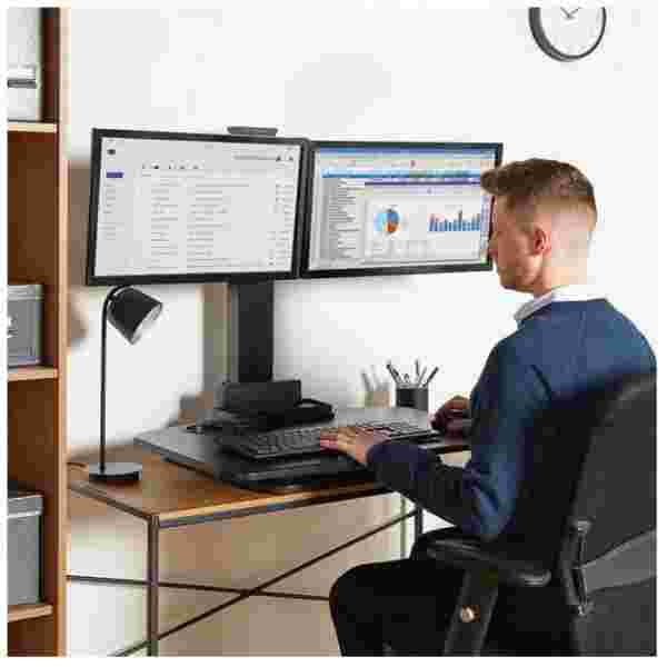VonHaus Sit&Sand delovna postaja za več monitorjev - slika 3