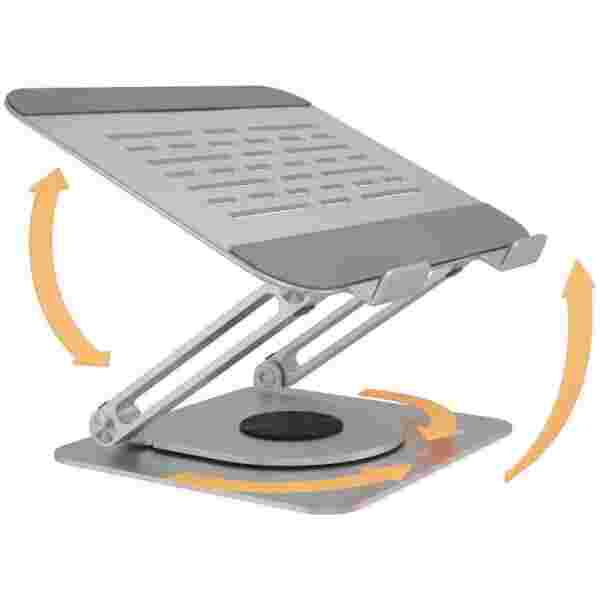 IcyBox IB-NH300-R vrtljiv nosilec za prenosnike do 17" - slika 4