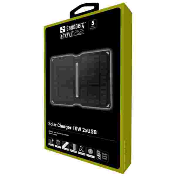 Sandberg Solarni polnilec 10W 2xUSB - slika 2