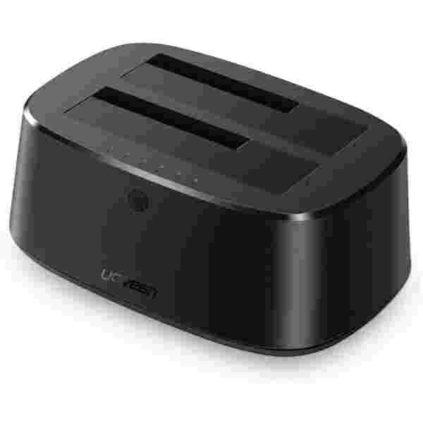 Ugreen Dvojna priključna postaja za trdi disk USB 3.0 to SATA - box