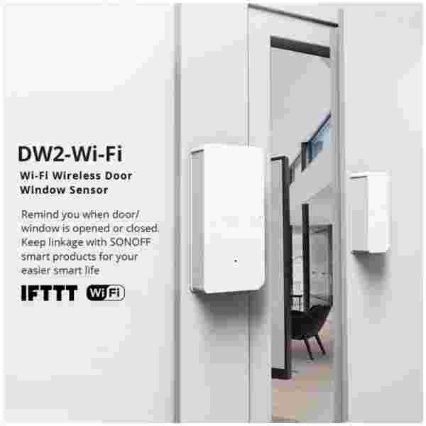 SONOFF senzor za vrata in okna Wi-Fi DW2 WiFi - slika 5