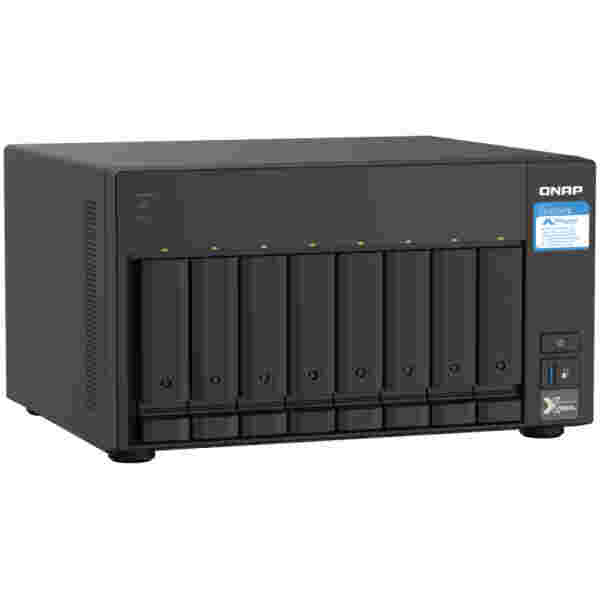NAS ohišje QNAP TS-832PX-4G za 8 diskov  4GB ram  2x 10Gb SFP+ 2x 2.5Gb mreža - slika 3