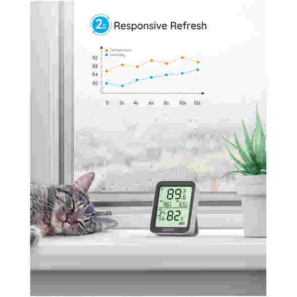 GOVEE BLUETOOTH termometer in higrometer z zaslonom - slika 3
