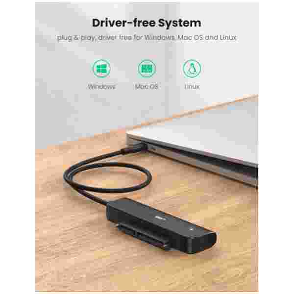 Ugreen USB-C 3.1 na SATA Adapter za 2.5“ - box - slika 2