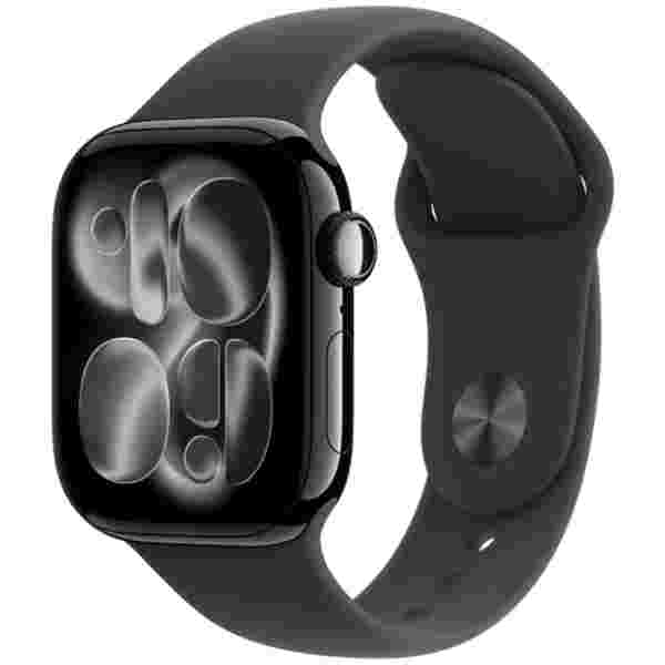 Apple Watch Series 11 GPS 42mm MEQU4WF/A Jet Black Aluminium - M/L