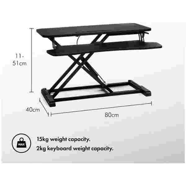 VonHaus Sit/Stand delovna platforma - slika 5
