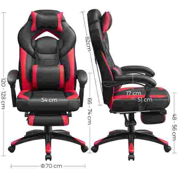 SONGMICS ergonomski gaming in pisarniški stol - slika 3