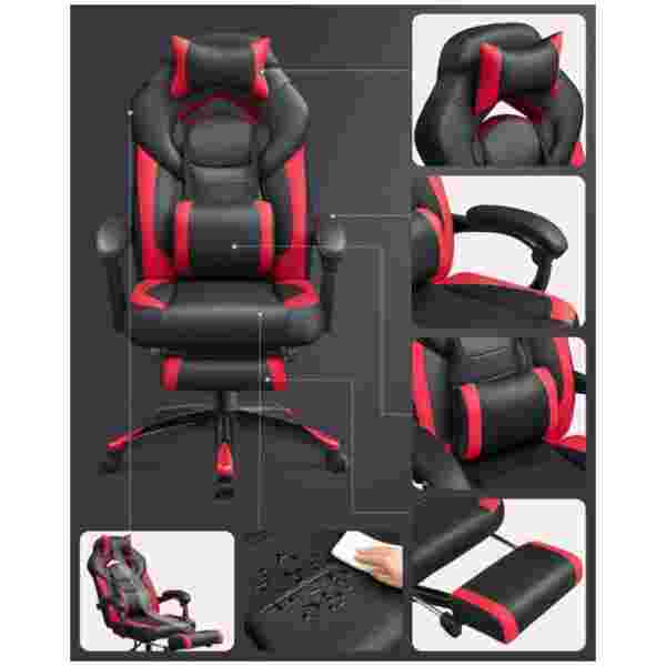 SONGMICS ergonomski gaming in pisarniški stol - slika 4