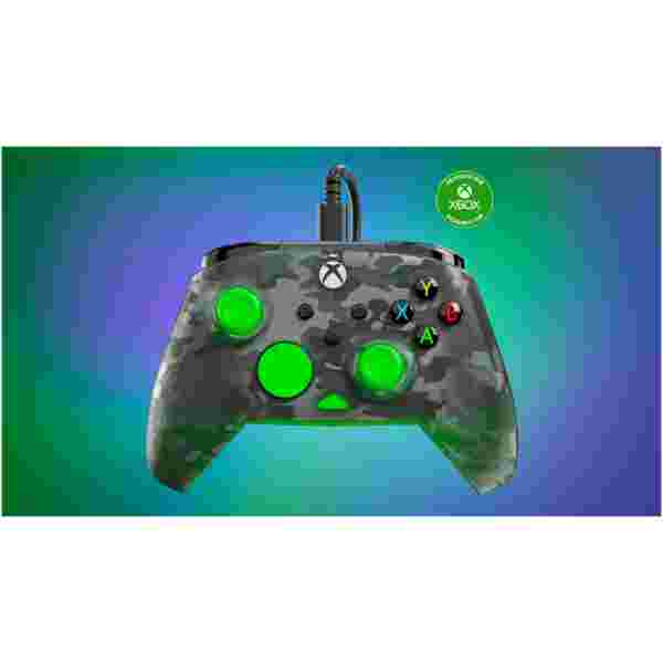 TURTLE BEACH XBOX REMATCH ŽIČNI KONTROLER CAMO ČRNO ZELENE BARVE