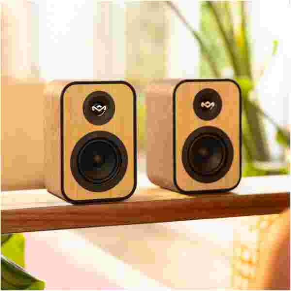 HOUSE OF MARLEY UPLIFT BT BOOKSHELF SPEAKERS SIGNATURE BLACK - slika 3