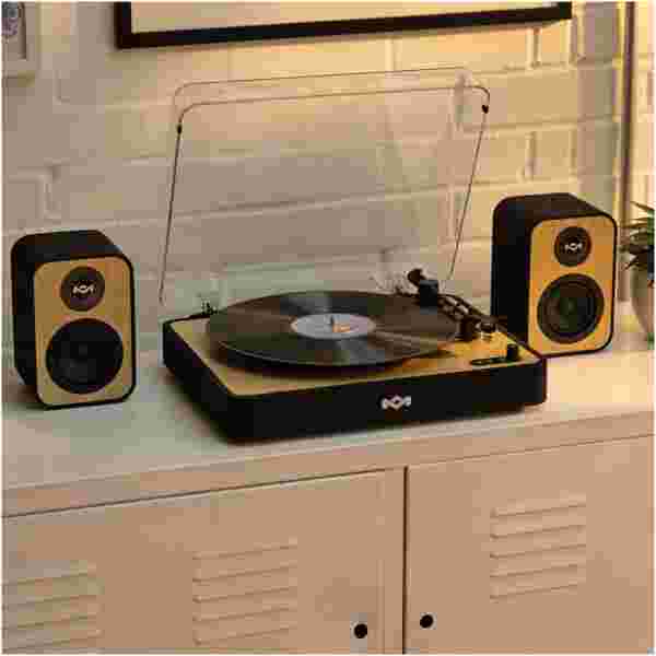HOUSE OF MARLEY UPLIFT BT BOOKSHELF SPEAKERS SIGNATURE BLACK - slika 4