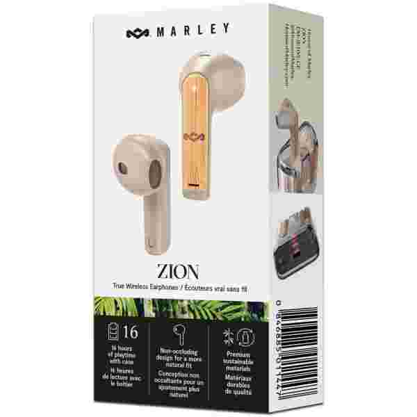 HOUSE OF MARLEY ZION TWS EARPHONES CREAM - slika 4