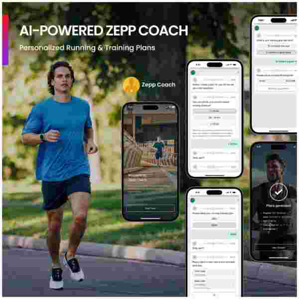Amazfit Balance pametna ura, siva - slika 4