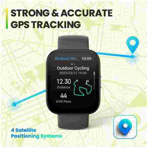 Amazfit Bip 5 pametna ura, črna - slika 3