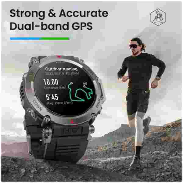 Amazfit T-REX Ultra pametna ura, bež - slika 3