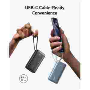 Anker 545 Nano powerbank 10K z vgrajenim kablom USB-C