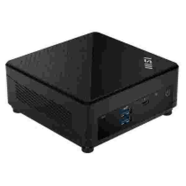 Mini namizni računalnik MSI Cubi 5 12M-407BEU i3 / 16GB / 512GB SSD / Windows 11 Pro / WiFi 6E + BT 5.3 / 1Gbps + 2.5Gbps / črn - slika 2