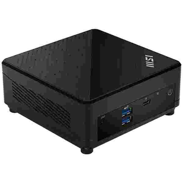 Mini namizni računalnik MSI Cubi 5 12M-407BEU i3 / 16GB / 512GB SSD / Windows 11 Pro / WiFi 6E + BT 5.3 / 1Gbps + 2.5Gbps / črn