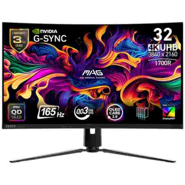Zaslon MSI MAG 321CUP QD-OLED 31.5" / UHD / 165Hz / 0