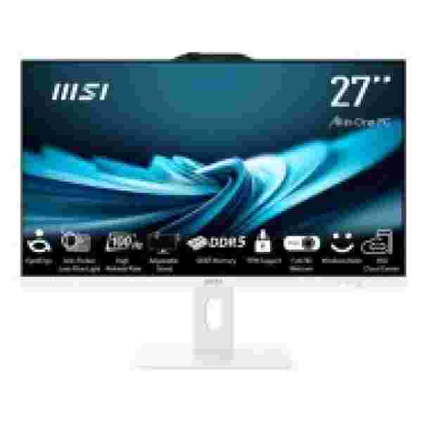 Računalnik MSI PRO AP272P 14M-887XEU i7 / 16GB / 1TB SSD / 27" FHD IPS 100Hz / Windows 11 Home / bel - nastavljiv po višini - slika 2