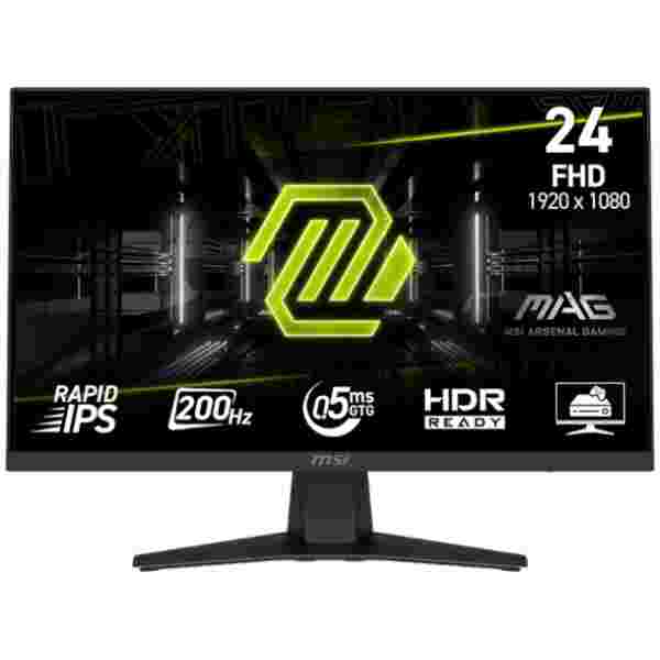Zaslon MSI MAG 244F / 23.8" / FHD / IPS / 200Hz / 0.5ms (GtG) / črn