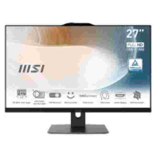 Računalnik MSI Modern AM272P 12M-1099XEU i5 / 8GB / 500GB SSD / 27" FHD IPS / Windows 11 Home / črn - slika 2