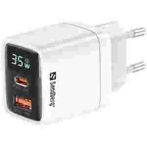 Sandberg 2in1 Charger USB-C + USB-A PD 35W