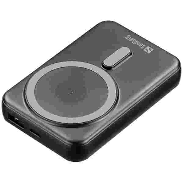 Sandberg Magnet Wireless Powerbank 10000 brezžična prenosna baterija - slika 3
