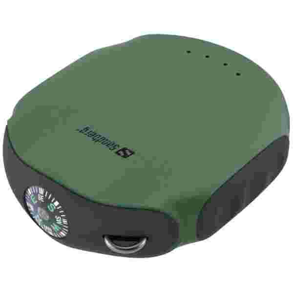 Sandberg Survivor Powerbank 10000mAh prenosna baterija z LED svetilko in kompasom - slika 4