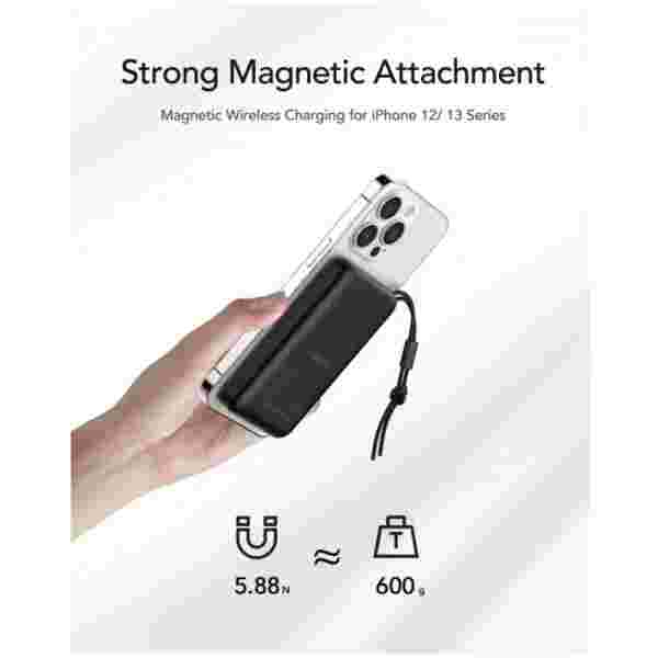 VEGER prenosna baterija MagOn 10000 mAh, bela - slika 4