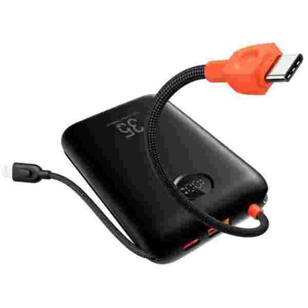 VEGER prenosna baterija z vgrajenimi kabli 20000 mAh