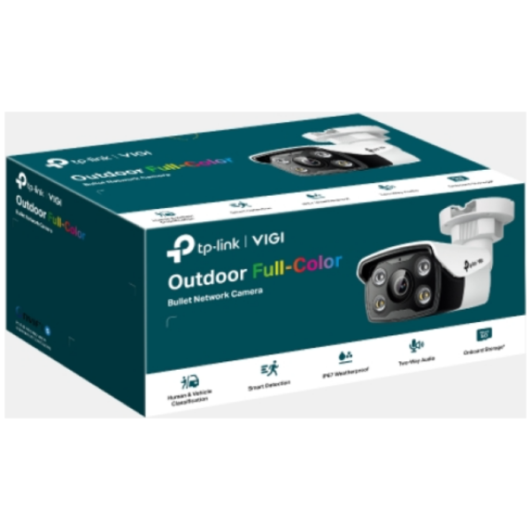 TP-LINK VIGI 4MP zunanja Full-Color Bullet mrežna kamera (do 2560 × 1440 H.265+ 30fps) - slika 2