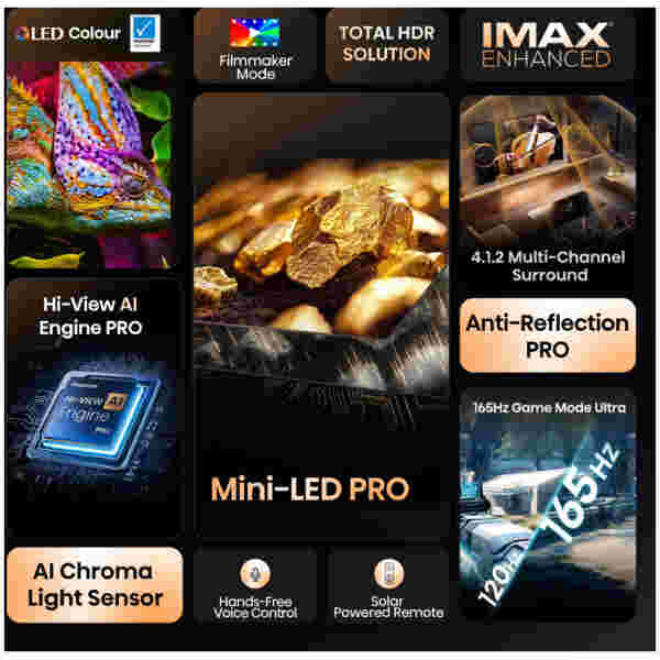 HISENSE TV ULED (Mini LED) 75U8Q - slika 3