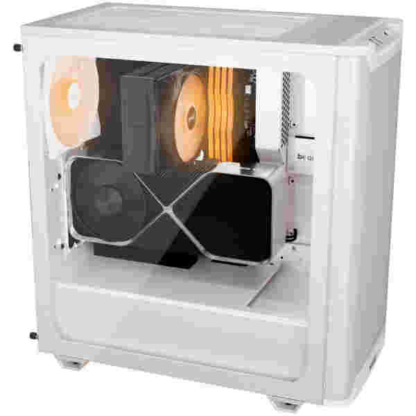 Ohišje be quiet! Pure Base 501 LX MidiATX - bela RGB - slika 2