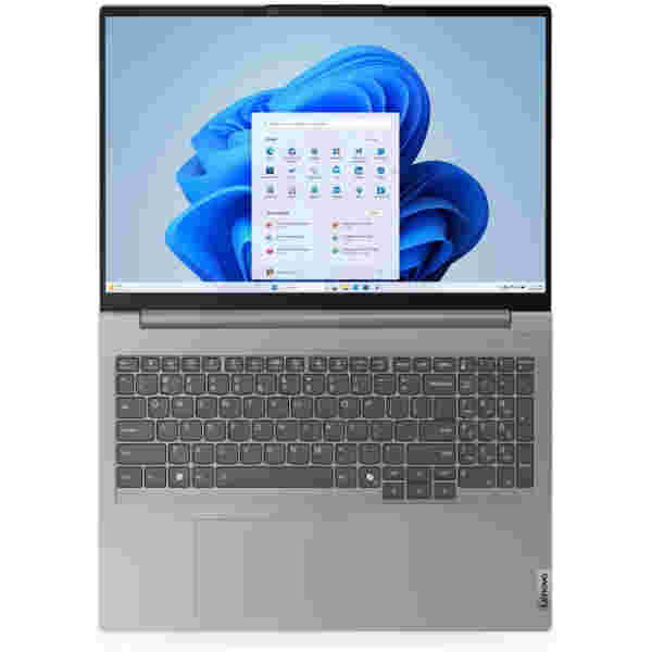 Prenosnik Lenovo 40,64 cm (16,0") ThinkBook 16 G7 1920x1200 IPS 300nit R5-7535HS/16GB/512GB/BL/FP/ALU-ABS/AMD Radeon 660M/Win11Home (21MW001ASC) - slika 4