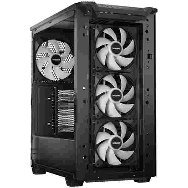 Ohišje be quiet! Pure Base 501 LX MidiATX - črna RGB - slika 2