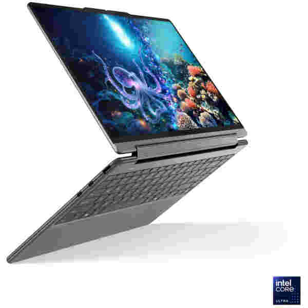 Prenosnik Lenovo 35,5 cm (14,0") Yoga 9 2-in-1 2880x1800 OLED na dotik 500nit 120Hz Ultra 7-258V/32GB/SSD1TB/BL/AI Chip: 47 TOPs/ALU/Intel Arc 140V/Win11Pro (83LC001BSC) - slika 5