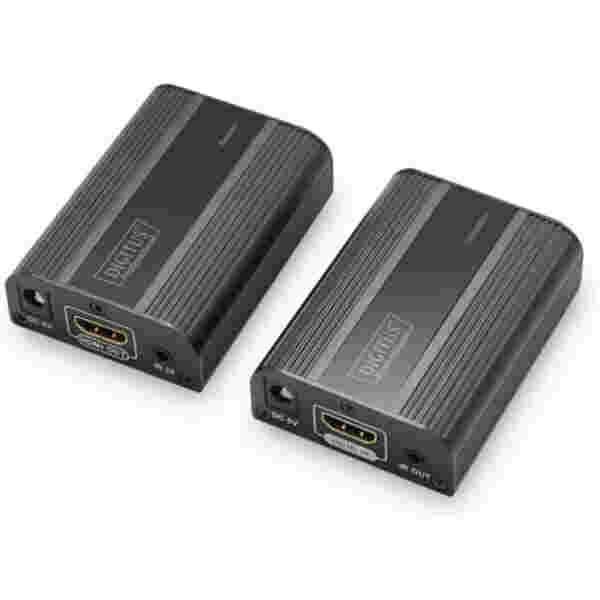 Podaljševalec signala - Digitus HDMI+IR RJ45-RJ45 do 60m 4K2K/60Hz DS-55204