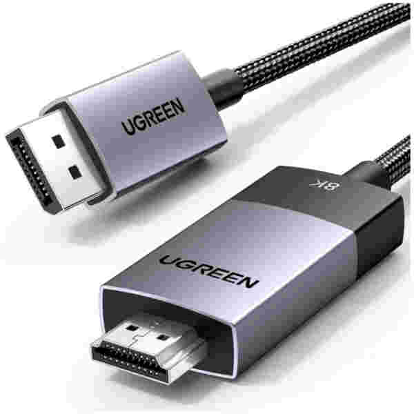 Kabel DisplayPort (m) => HDMI (m) 2,0m Ugreen 8K@60Hz (80397)