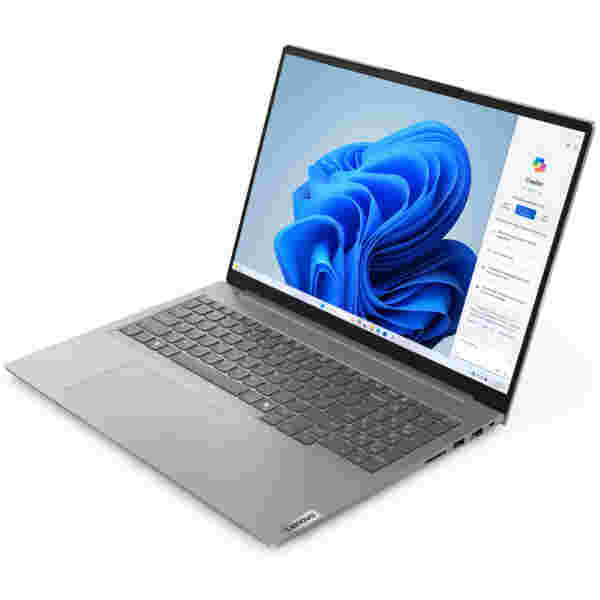 Prenosnik Lenovo 40,64 cm (16,0") ThinkBook 16 G7 1920x1200 IPS 300nit R5-7535HS/16GB/512GB/BL/FP/ALU-ABS/AMD Radeon 660M/DOS (21MW0018SC) - slika 2