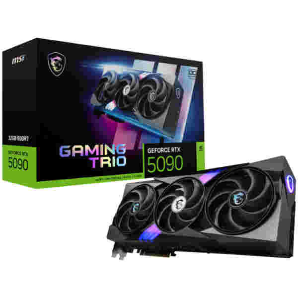 Grafična kartica nVidia RTX5090 MSI Gaming Trio OC - 32GB GDDR7 (V530-014R)