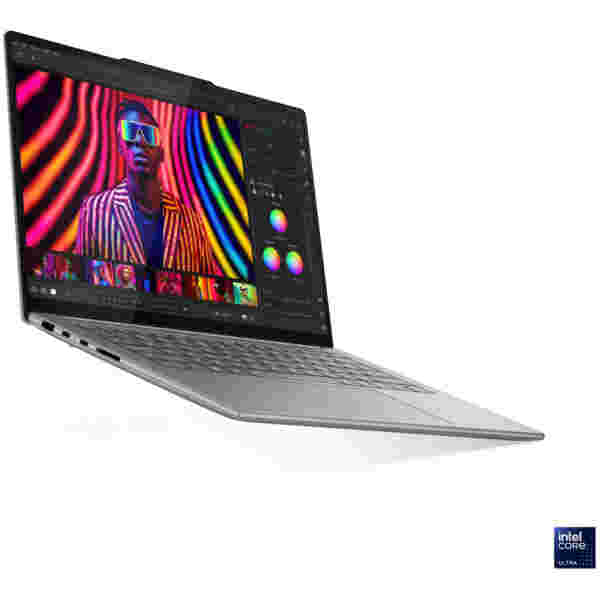 Prenosnik Lenovo 36,8 cm (14,5") Yoga Pro 7 3000x1876 OLED na dotik 500nit 120Hz Ultra 9-285H/32GB/SSD1TB/BL/FP/ALU/Intel Arc 140T/Win11Home (83KF000FSC) - slika 2