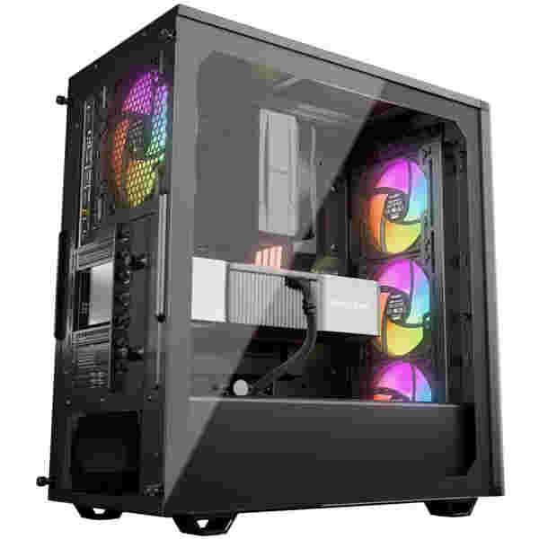 Ohišje be quiet! Pure Base 501 LX MidiATX - črna RGB - slika 4