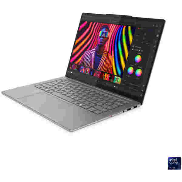 Prenosnik Lenovo 36,8 cm (14,5") Yoga Pro 7 3000x1876 OLED na dotik 500nit 120Hz Ultra 7-255H/32GB/SSD1TB/BL/ALU/Intel Arc 140T/Win11Home (83KF000ESC) - slika 5
