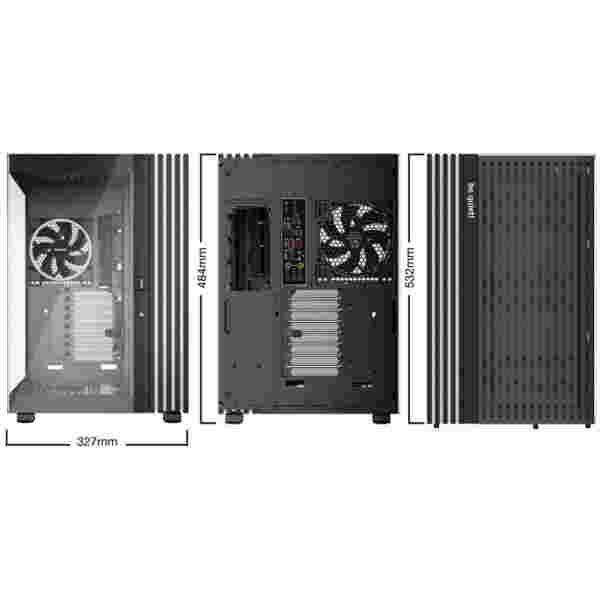 Ohišje Bequiet Light Base 900 FX Big Tower ATX - črna RGB - slika 5