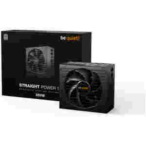 Napajalnik - 850W Bequiet Straight Power 12 80Plus Platinum 80+ ATX 3.1 (Gen5) Modular 135mm črna (BN337)
