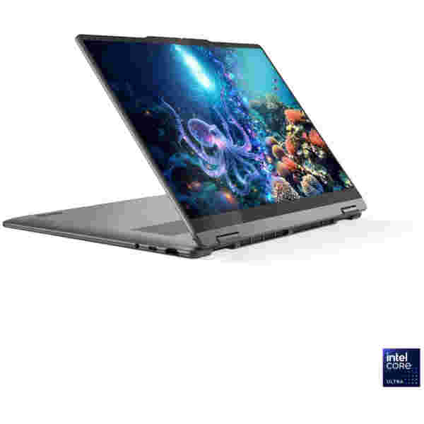 Prenosnik Lenovo 35,5 cm (14,0") Yoga 7 2-in-1 1920x1200 OLED na dotik 400nit Ultra 5-226V/16GB/512GB/BL/AI Chip: 40 TOPs/ALU/Intel Arc 130V/Win11Home (83JQ0026SC) - slika 5