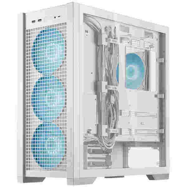 Ohišje Asus TUF Gaming GT302 MidiATX - bela ARGB - slika 2