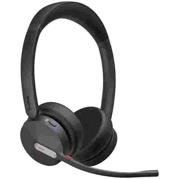 Slušalke brezžične Yealink naglavne z mikrofonom BT/USB-C BH70 črne ENC (1208667)